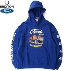BRIXTON FORD MUD MARATHON FLEECE HOODIE FORD BLUE 22871 ブリクストン パーカー ブルー フォードモーターカンパニー メンズ レディース 送料無料