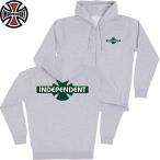INDEPENDENT OGBC LEGACY ZIP HOODED SWEAT SHIRT GREY HEATHER CROSS Independent Legacy тяжелый to полный Zip Parker серый переиздание бесплатная доставка 