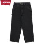 リーバイス シルバータブ バギーカーペンター デニムパンツ ブラック 黒 ペインター Levi's SILVER TAB BAGGY CARPENTER BLACK I AM INEVITABLE 送料無料