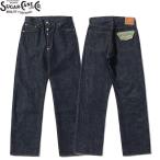 SUGARCANE SC42025 13oz. DENIM WAIST OVERALLS 2025 MODEL (WIDE LEG) ONE WASH シュガーケーン 2025モデル デニム ウエスト オーバーオール パンツ 送料無料