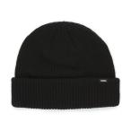バンズ コア ベーシック ビーニー ブラック ニットキャップ ニット帽 スケート 帽子 メンズ レディース VANS CORE BASICS BEANIE BLACK