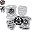 INDEPENDENT TRUCKS MOTORHEAD STICKER SET 5PCS Independent грузовик motor head набор наклеек 5 шт. комплект 