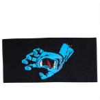 サンタクルーズ スクリーミングハンド ビーチタオル ブラック バスタオル SANTACRUZ SCREAMING HAND BEACH TOWEL BLACK