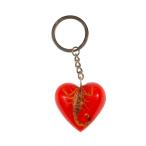 サンタクルーズ ポイズン ハート キーチェーン レッド スケートボード キーホルダー SANTA CRUZ POISON HEART KEYCHAIN RED