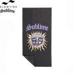 ショッピングハワイ SLOWTIDE SUBLIME 40OZ PERFORMANCE Quick-Dry Travel Towel BLACK スロータイド クイックドライ タオル サブライム コラボレート 大判 メンズ レディース