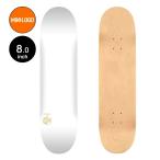  Mini Logo MINI LOGO скейтборд панель 8.0 DETONATOR "15" SOLID WHITE DECK SHAPE 242 белый скейтборд blank Street доска (2512)
