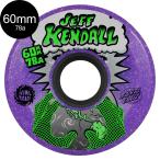  Sly m мяч zSLIME BALLS 60mm JEFF KENDALL END OF THE WORLD PURPLE GLITTER 78A WHEELS 4 шт. комплект Cruiser скейтборд скейтборд (2606)