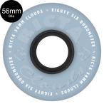 liktaRICTA 56mm CLOUDS SKY BLUE 86A WHEELS soft Wheel 4 шт. комплект klauz Cruiser Phil ma- скейтборд скейтборд (2507)