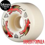 pa well * винт rutaPOWELL PERALTA 54mm x 34mm V6 NANO RATS DRAGON FORMULA RED 93A WHEEL (4 шт. комплект ) Dragon Formula nano *lato(2409)
