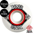 bo-nz Wheel BONES WHEELS 53mm STF V4 WIDE 103A WHEELS твердый Wheel (4 шт. комплект ) белый Street Tec Formula скейтборд (2502)