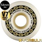 bo-nz Wheel BONES WHEELS 54mm X-FORMULA DOUBLE LOCKS V7 99A WHEELS твердый Wheel 4 шт. комплект X99 скейтборд (2604)