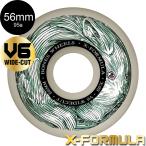 ショッピングv6 ボーンズ ウィール BONES WHEELS 56mm X-FORMULA MONEY BUNNY V6 WIDECUT 95A  WHEELS ハードウィール 4個セット エックスフォーミュラー X95 (2412)