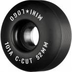  Mini Logo MINI LOGO WHEEL C-CUT"2" 52mm 101A BLACK (4pacK) Wheel черный скейтборд 4 шт 1 комплект ( скейтборд для одной машины ) скейтборд 