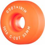  Mini Logo MINI LOGO WHEEL C-CUT"2" 53mm 101A ORANGE (4pacK) Wheel orange скейтборд 4 шт 1 комплект ( скейтборд для одной машины ) скейтборд 