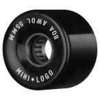  Mini Logo MINI LOGO 55mm A.W.O.L 80A WHEELS soft Wheel 4 шт. комплект черный AWOL cruising Cruiser скейтборд скейтборд шина (2406)