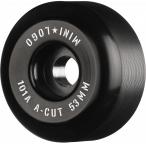  Mini Logo MINI LOGO WHEEL A-CUT "2" 53mm 101A BLACK (4pacK) Wheel черный твердый Wheel скейтборд 4 шт 1 комплект ( скейтборд для одной машины )