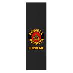 pa well * винт rutaPOWELL PERALTA 9in x 33in SUPREME BLACK SHEET лента для рукояток панель лента Supreme скейтборд скейтборд (2206)