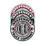  Independent INDEPENDENT 3.5in x 3.5in FTR SUMMIT STICKER стикер переводная картинка скейтборд скейтборд скейтборд Street наклейка 