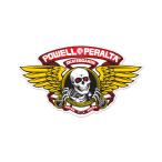 pa well * винт rutaPOWELL PERALTA 5inch WINGED RIPPER DIE-CUT STICKER RED стикер переводная картинка риппер bo-nz Old school наклейка 