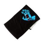 サンタクルーズ SANTA CRUZ SCREAMING HAND FACE TOWEL BLACK フェイスタオル ブラック スクリーミングハンド スポーツ スケートボード スケボー （21SS）(CP)
