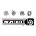  Independent INDEPENDENT BAR LOGO DICE SET кости комплект носорог koro аксессуары скейтборд скейтборд Street ske-ta-(25HD)