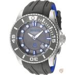 インヴィクタ Invicta Pro Diver Automatic Black Dial Black and Blue Silicone Mens Watch 20200 [並行輸入品] 送料無料