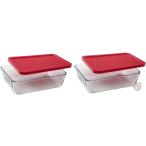 Pyrex 6-Cup Rectangle Food Storage, Containers by Pyrex [並行輸入品] 送料無料