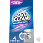 ショッピングオキシクリーン オキシクリーン OxiClean 洗濯機クリーナー 消臭ブラスター付き 4個入 アメリカ洗剤