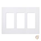 ¥ë¡¼¥È¥í¥ó Lutron CW-3-WH 3-Gang Claro ¥¦¥©¡¼¥ë ¥×¥ì¥¤¥È Åŵ¤ ¥é¥¤¥È ¥¹¥¤¥Ã¥Á ¥«¥Ð¡¼ ¥Û¥ï¥¤¥È ʹÔÍ¢ÆþÉÊ