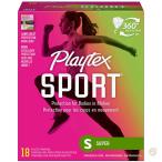 ショッピングタンポン プレイテックス タンポン Playtex スポーツ フレックスフィット スーパー 無香料 18本 送料無料