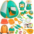 ミーランド キッズ キャンピングセット テント付き 24ピース Meland キャンプおもちゃセット 送料無料