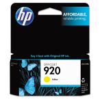 HP 920 Ink Cartridge   Yellow (CH636AN#140)   by