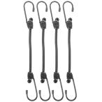 4 шт. .. банджи код груз фиксация ремешок напряжение ремень велосипед багаж трос долговечность. есть резина крюк фиксация частота мотоцикл 