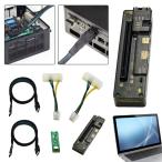 EXP GDC OCuLink GPUdokPCIe 4.0 X4 GPUdo King стойка внешний LAP верх do King стойка 