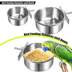  птица для кормление миска cup попугай капот вода тарелка нержавеющая сталь сталь птица для миска cup тарелка зажим имеется кормление клетка тарелка попугай для механизм подачи 