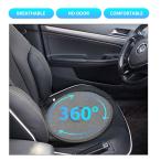  машина сиденье подушка портативный soft "дышит" 360 раз вращающиеся кресла подушка пожилые люди .. для вращение машина сиденье подушка 