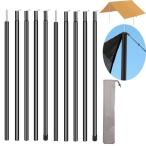 10 шт эластичный палатка paul (pole) комплект универсальный регулировка возможный кемпинг навес paul (pole) солнце . ракушка ta- удилище брезентовый тент аксессуары 