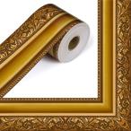 1 roll 10m мода сам склеивание окантовка оборудование орнамент стикер Vintage Gold фоторамка DIY постер окантовка стикер party украшение 