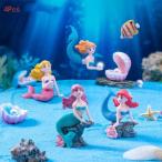 4 шт. пластик аквариум Little Mermaid орнамент миниатюра украшение аквариум. оборудование орнамент DIY кекс оборудование орнамент стол craft аксессуары 