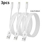 3pcs USB C to Lightning Cable MFi Certified Fast Charging compatible with