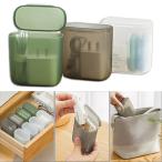 1/3pcs Desktop Data Cable Storage Box Dustproof Headphone Organizer Box Wit