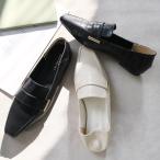 パンプス ローヒール 2WAY バブーシュ ローファー レディース フラットシューズ 歩きやすい 履きやすい アミアミ