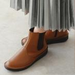 サイドゴアブーツ レディース ショートブーツ 本革 サイドゴア 歩きやすい 履きやすい ポインター
