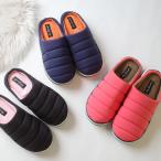 返品交換不可 在庫限り！ダウンクロッグサンダルダウンシューズ レディース スリッポン秋冬 軽量 軽い 履きやすいasa