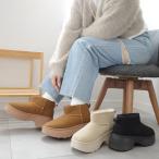 ショッピングムートン ムートンブーツ ショートブーツ レディース 厚底 7センチ 秋冬 あったか 歩きやすい かわいい amiamiアミアミ