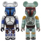 ベアブリック スター・ウォーズ JANGO FETT ＆ BOBA FETT 2PACK[メディコム・トイ]【送料無料】《在庫切れ》