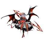 東方Project レミリア・スカーレット 紅魔城伝説版 エクストラカラー[DARK MOON] 1/8 完成品フィギュア（再販）[キューズQ]《発売済・在庫品》