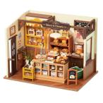 DIYミニチュアハウス 夕方のパン屋 手作りキット[ROBOTIME]《在庫切れ》