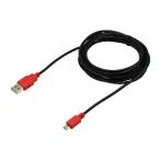 PS4コントローラー用 USB充電ケーフ゛ル 3m[アクラス]《在庫切れ》