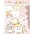 LH74002 すみっコぐらし 「ねこのきょうだいとおかし屋さん」 レターセット[サンエックス]《在庫切れ》